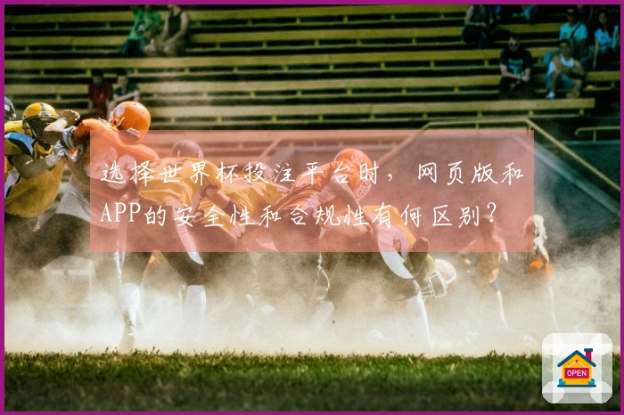 选择世界杯投注平台时，网页版和APP的安全性和合规性有何区别？